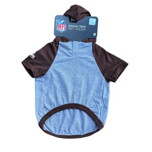 NWT NFL Cleveland Browns Dog Hoodie Pet Sweatshirt - Picture 3 of 3